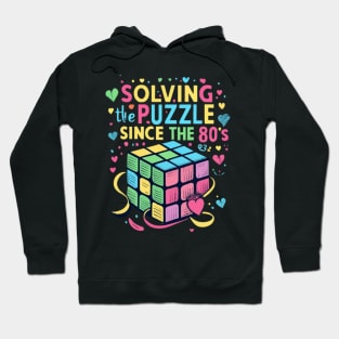 80s solving puzzle Hoodie